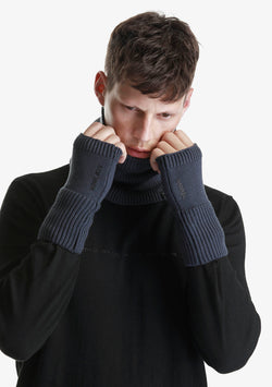 Перчатки без пальцев Pu57