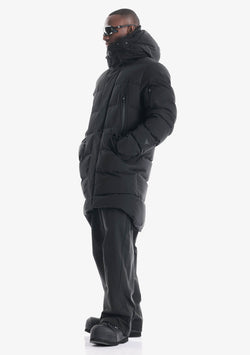 Удлинённый пуховик STROFO Qm562