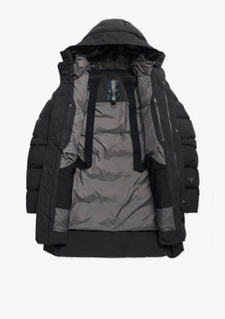 Удлинённый пуховик STROFO Qm562