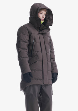 Удлинённый пуховик STROFO Qm562