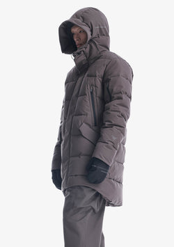 Удлинённый пуховик STROFO Qm562