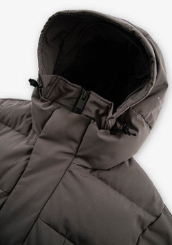 Удлинённый пуховик STROFO Qm562