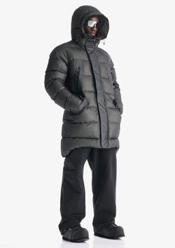 Удлинённый пуховик STROFO Qm565