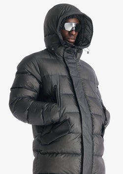 Удлинённый пуховик STROFO Qm565
