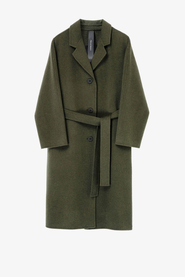 Шерстяное пальто Qw418-57 GRAV