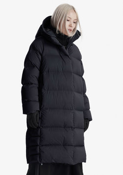 Длинный пуховик AITKEN Qw503