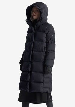 Длинный пуховик AITKEN Qw503