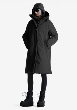 Длинная парка RITEG с капюшоном Qw523