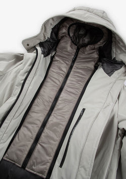 Длинная парка RITEG с капюшоном Qw523