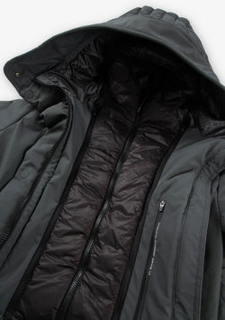 Длинная парка RITEG с капюшоном Qw523
