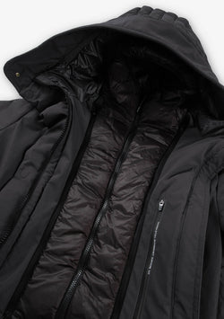 Длинная парка RITEG с капюшоном Qw523