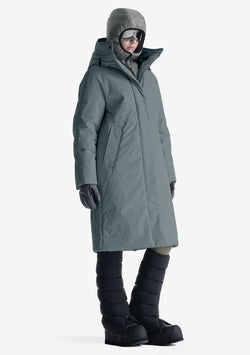 Длинная парка RITEG с капюшоном Qw523
