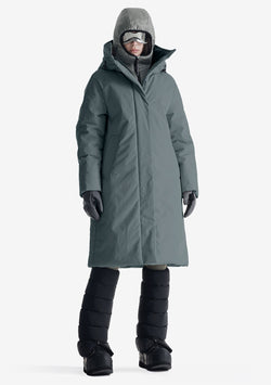 Длинная парка RITEG с капюшоном Qw523