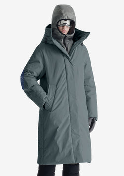 Длинная парка RITEG с капюшоном Qw523