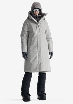 Длинная парка RITEG с капюшоном Qw523