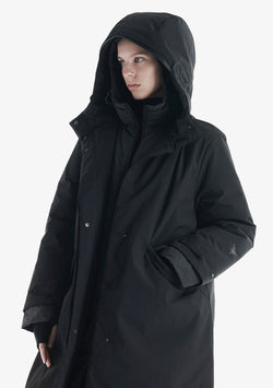 Удлинённая парка VELA Qw537