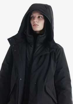 Удлинённая парка VELA Qw537