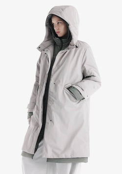 Удлинённая парка VELA Qw537