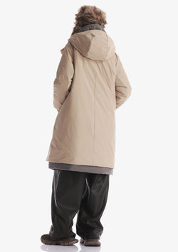 Удлинённая парка VELA Qw537