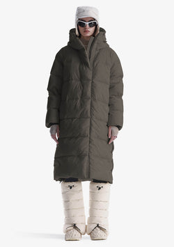Удлинённый пуховик AITKEN Qw540