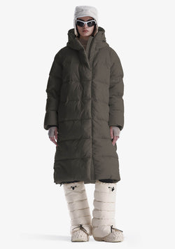Удлинённый пуховик AITKEN Qw540