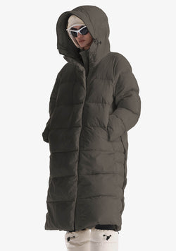 Удлинённый пуховик AITKEN Qw540