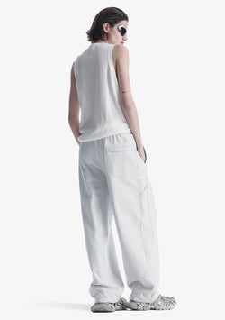 Широкие трикотажные брюки FRISSON Rw220