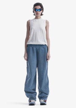 Широкие трикотажные брюки FRISSON Rw220