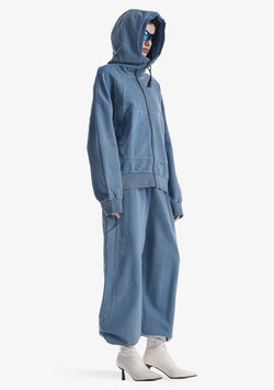 Широкие трикотажные брюки FRISSON Rw220
